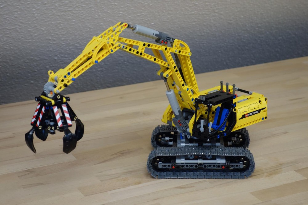 Lego 42006 MOD - new gear box