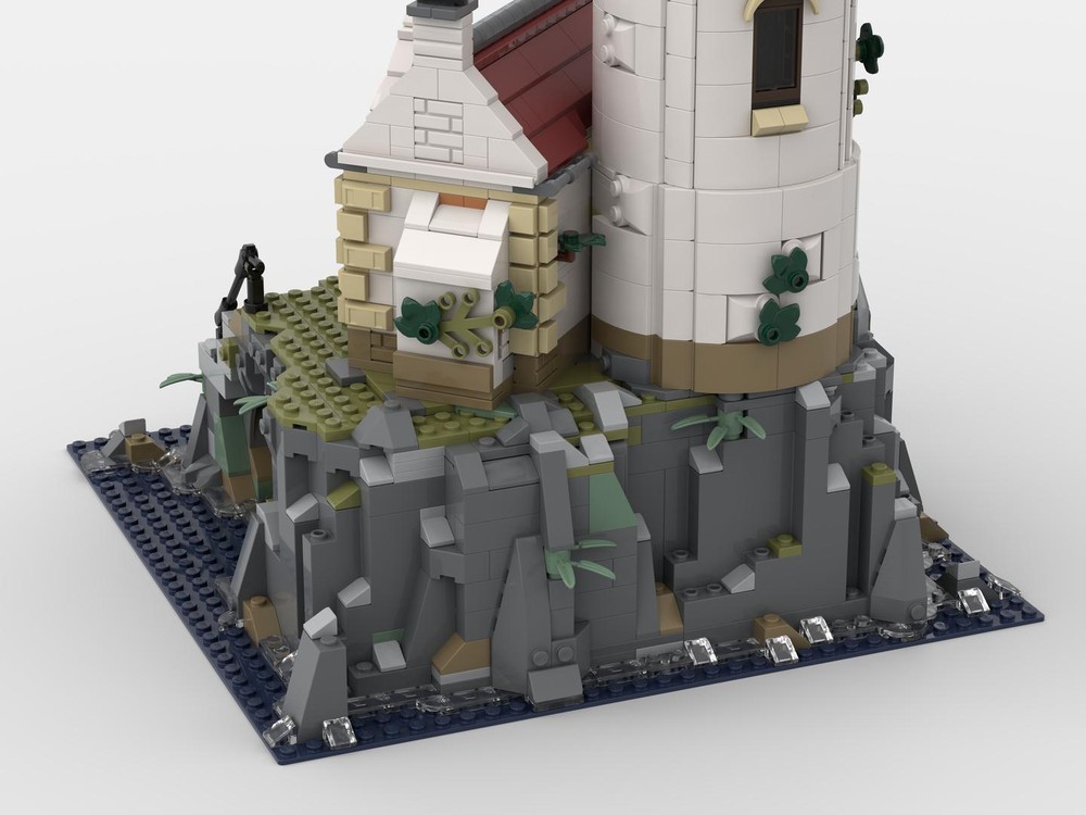 Lego Lighthouse (21335) improved Battery Cover