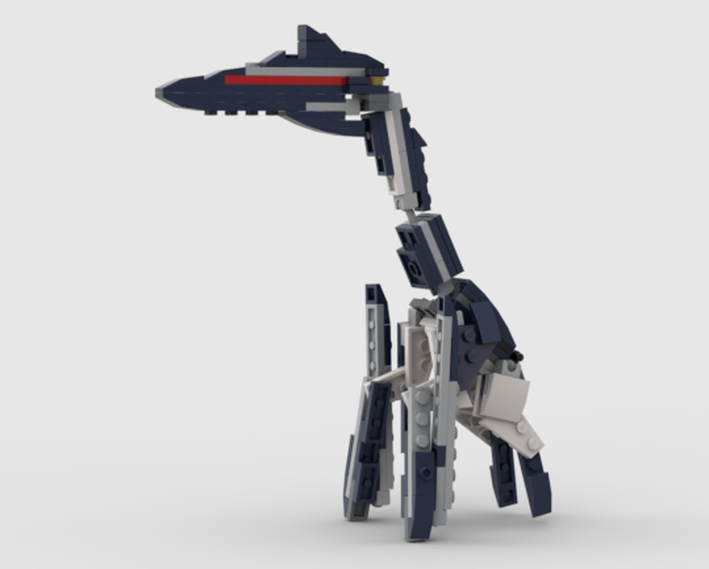 Lego 2 x 31088 mod Quetzalcoatlus northropi 1:22