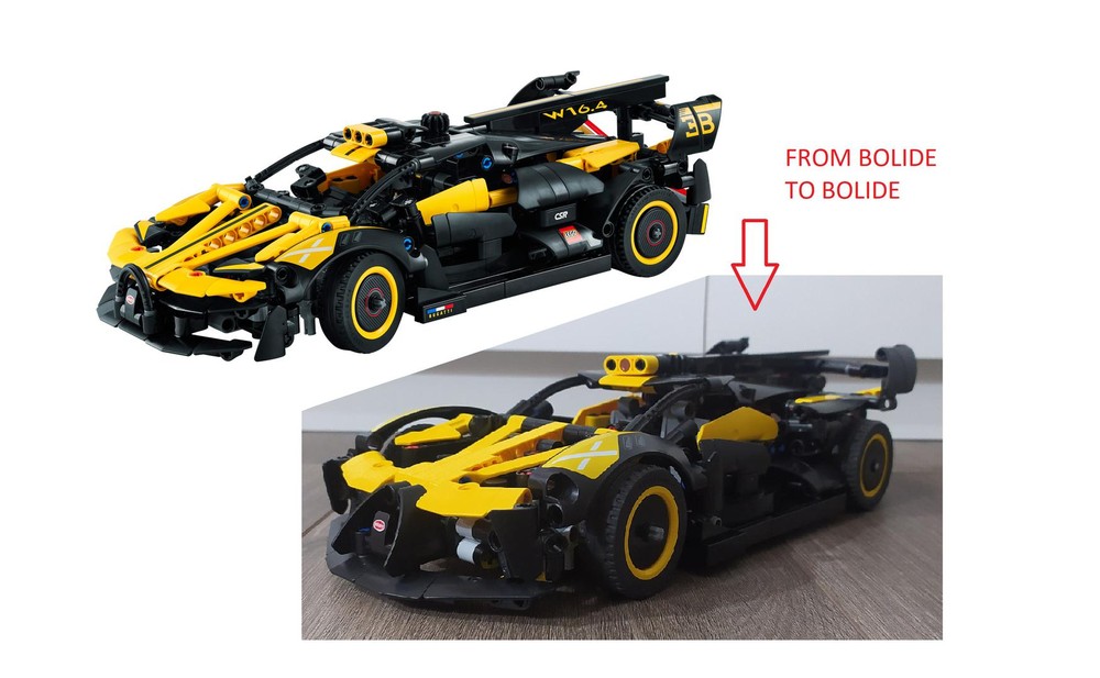 Lego 42151 - from BOLIDE to BOLIDE