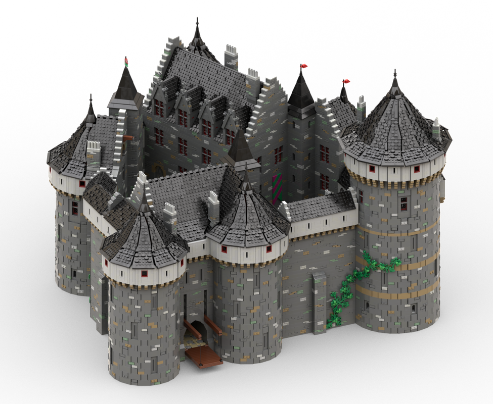 Lego Château Saline-en-Breizh - COMPLETE CASTLE