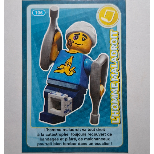 Lego Trading Card for Set TRADINGCARD-12, #106 Print