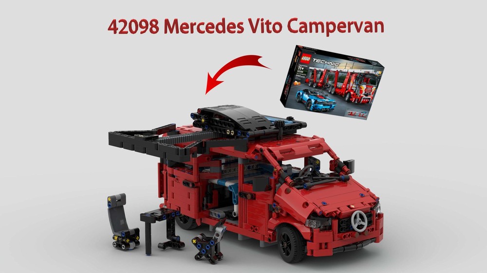 Lego 42098 Mercedes Vito Campervan