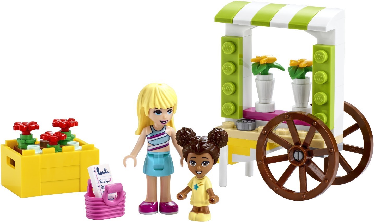 Lego Flower Cart