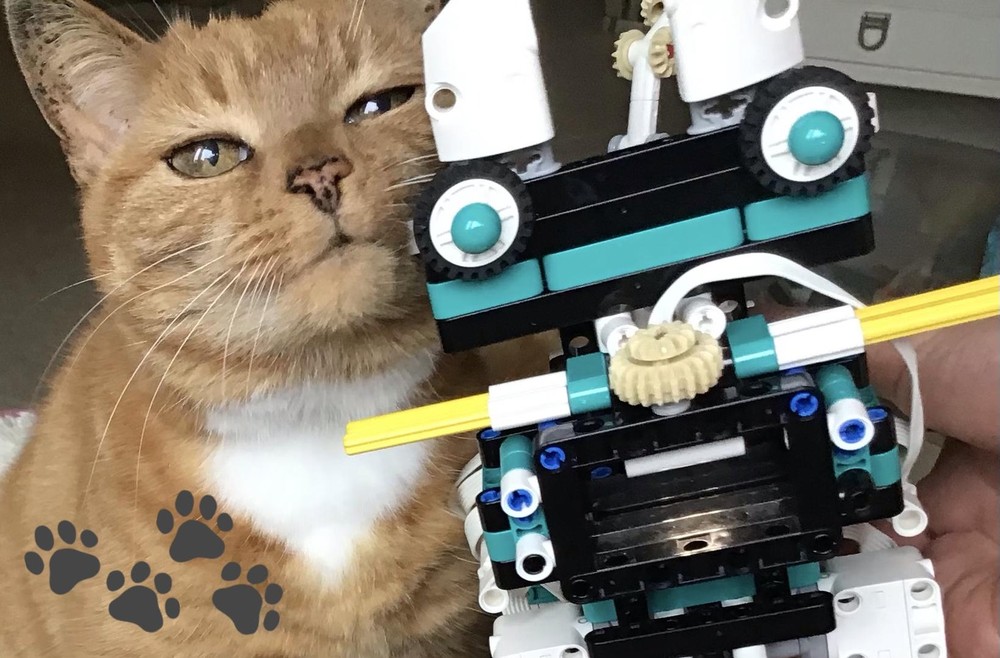 Lego Robotic pet cat “Fluffy” 51515