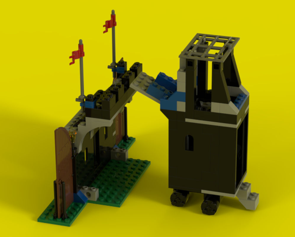 Lego 6059 Siege Tower & Rampart