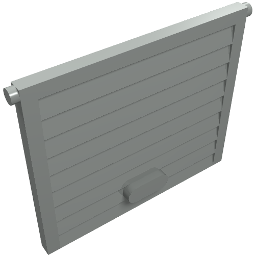 Lego HO Scale Accessory Door for Garage 4 x 8 x 3
