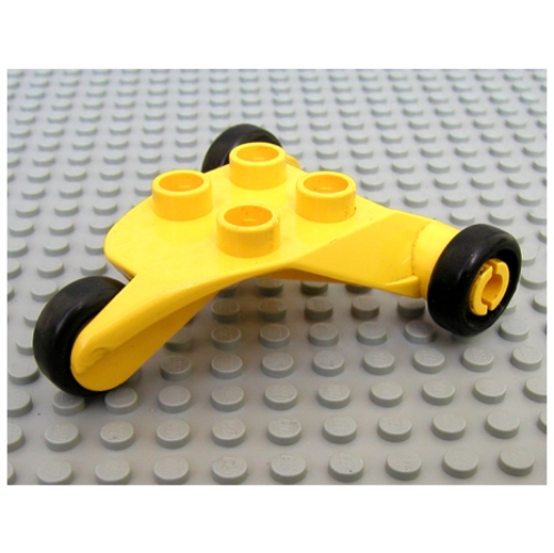 Lego Duplo Airplane Small Undercarriage / Yellow