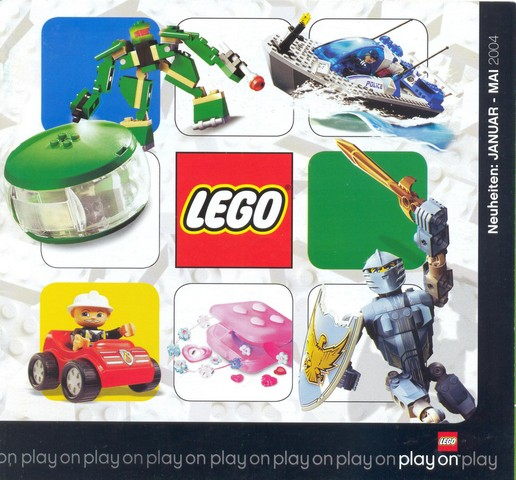 Lego 2004 Large Austrian January - May (424.4307-A)