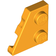 Lego Wedge Plate 2 x 2 Left / Bright Light Orange