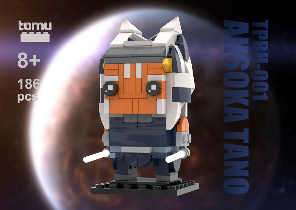 Lego Ahsoka Tano Brickhead