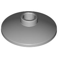 Lego Dish 2 x 2 Inverted [Radar] / Light Bluish Gray