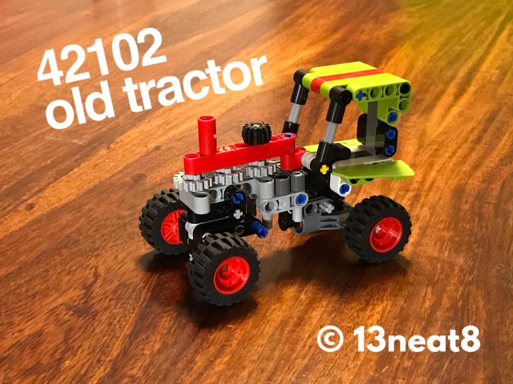 Lego 42102 old Tractor