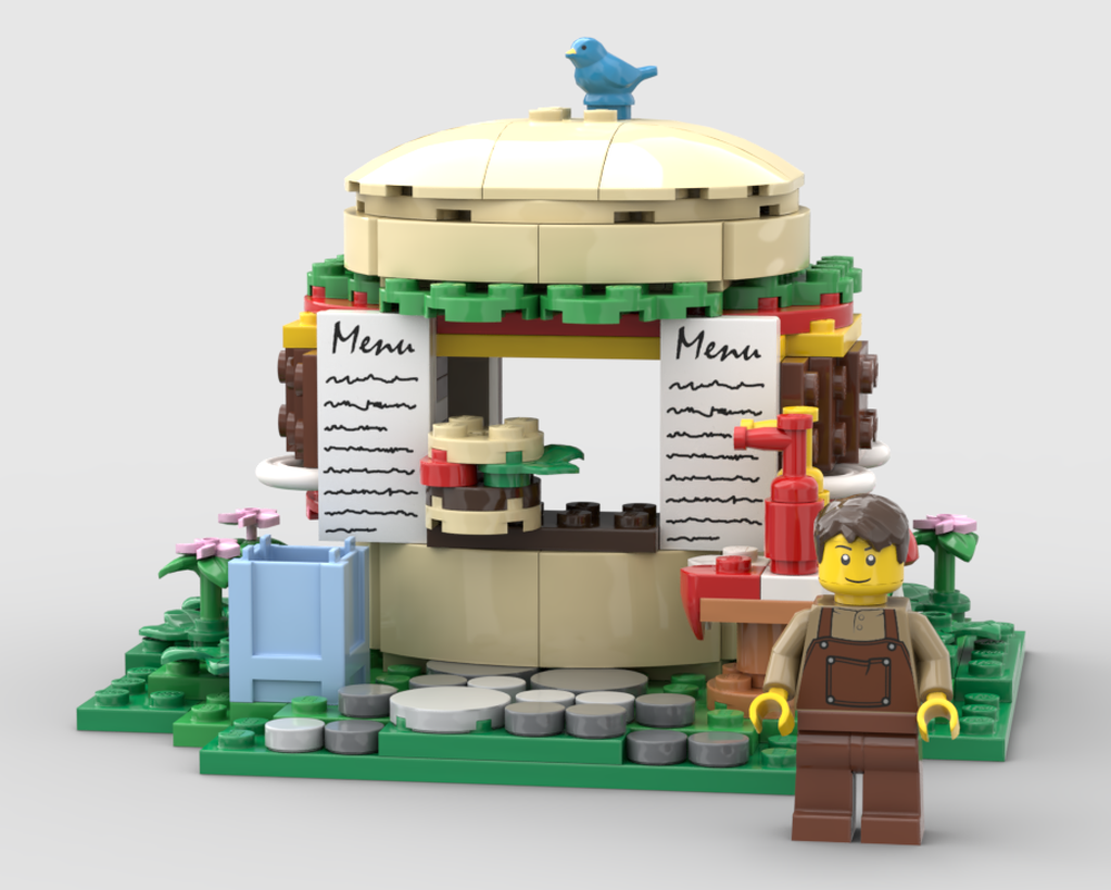 Lego Burger Stall