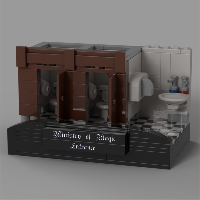 Lego Ministry of Magic - Entrance