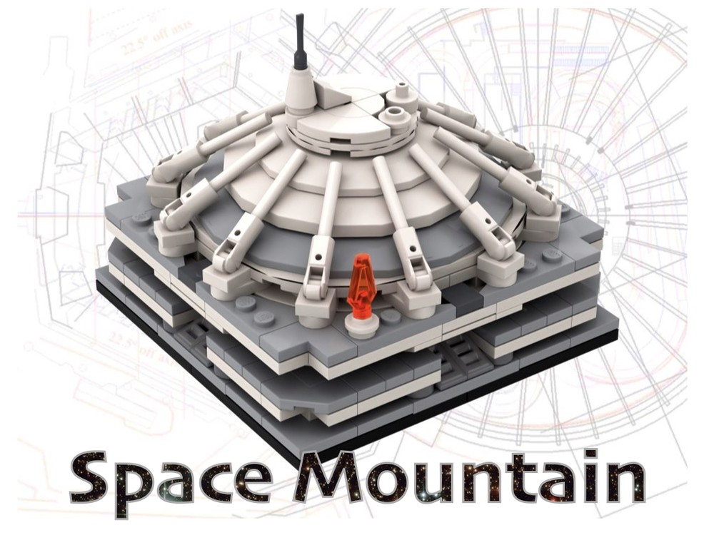 Lego Disneyland Space Mountain