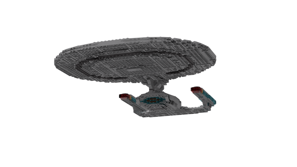 Lego Galaxy-Class USS Enterprise-D Version 2