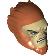 Lego Minifig Head Special, Hylobon Open Mouth Print