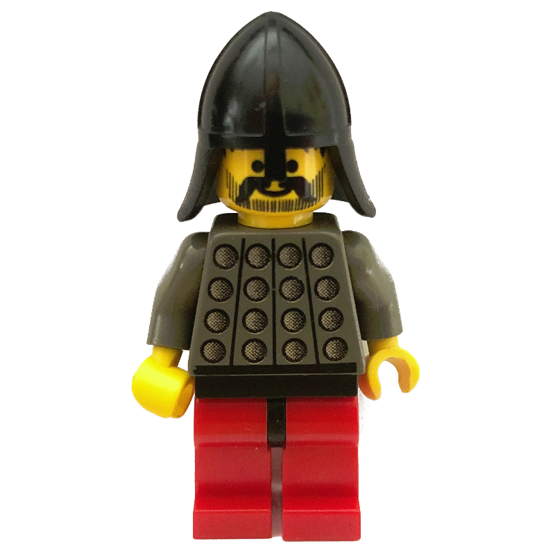 Lego Knight (Fright Knights) - Red Legs, Black Hips