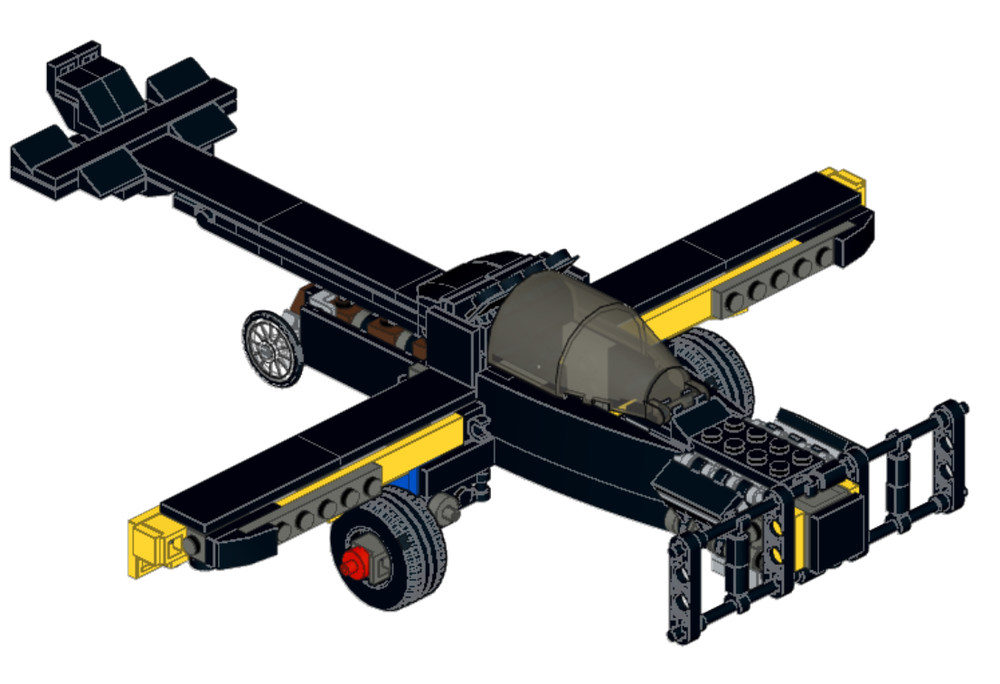 Lego Moc - 76904 Propeller Plane