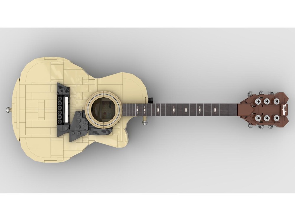 Lego Taylor Acoustic Guitar