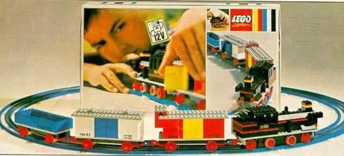 Lego Train with 12V Electric Motor