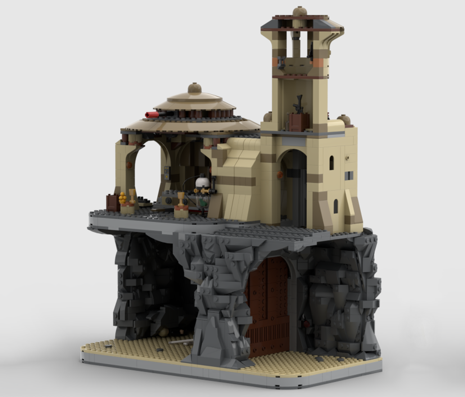 Lego Rancor Pit (fit Jabba's Palace 9516)