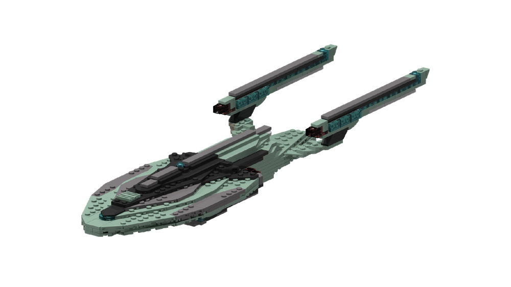 Lego USS Aventine Vesta-Class Starship, Smooth Edition