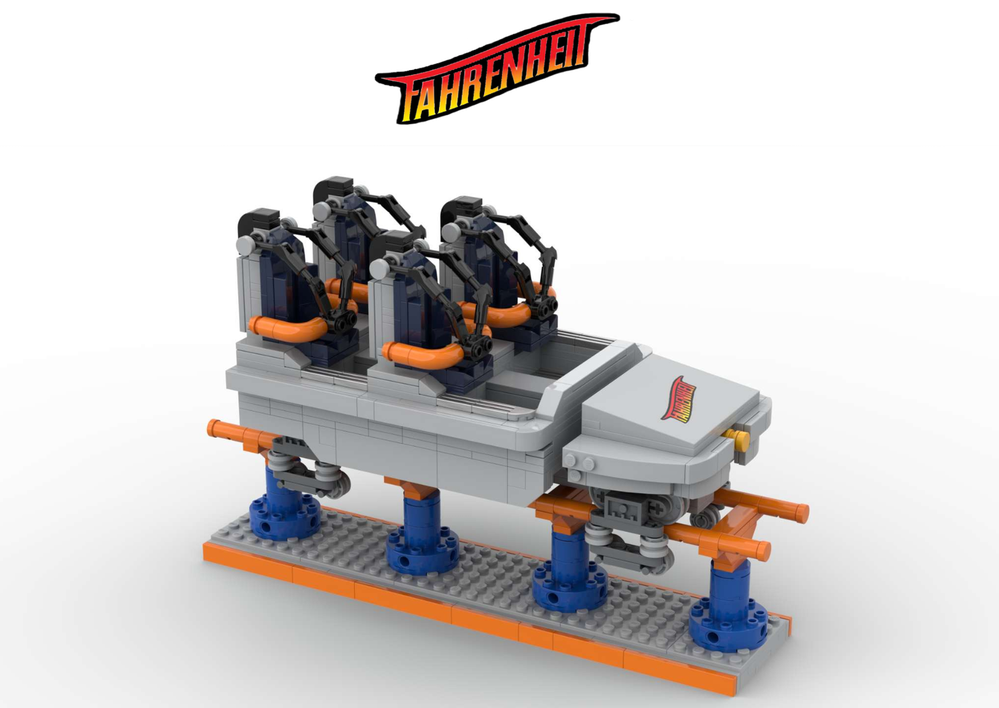 Lego ROLLERCOASTER - FAHRENHEIT - HERSHEYPARK