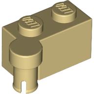 Lego Hinge Brick 1 x 4 [Upper] / Tan