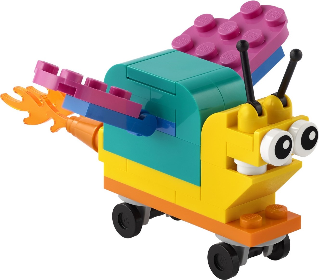 Lego Build Your Own Snail With Superpowers