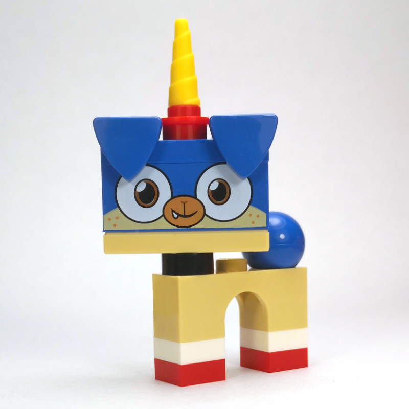 Lego Puppycorn, Closed Mouth, Smile
