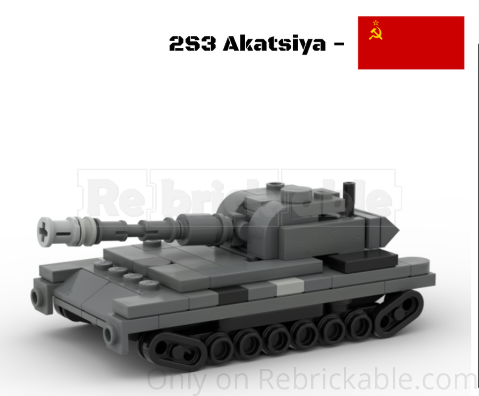 Lego 2S3 Akatsiya