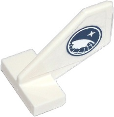 Lego Tail Shuttle, Small with Arctic Explorer Logo Pattern on Both Sides (Stickers) - Sets 60036 / 60062