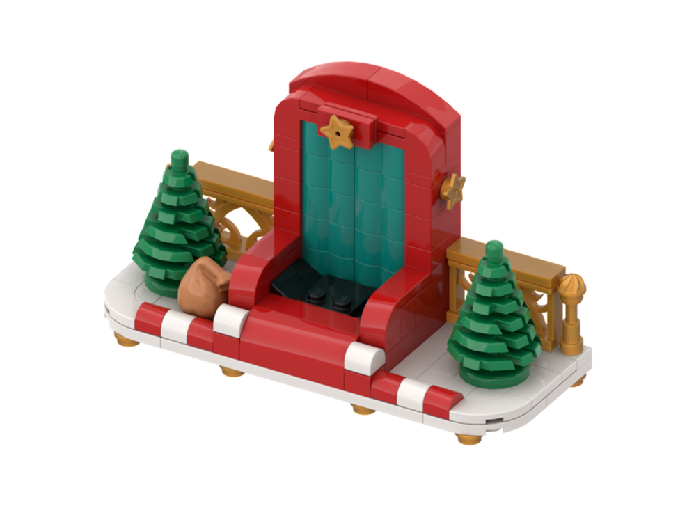 Lego Santa's Throne
