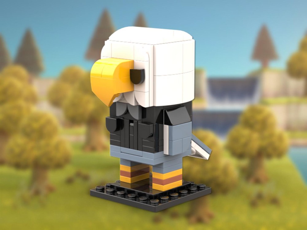 Lego Apollo Brickheadz (From Animal Crossing)