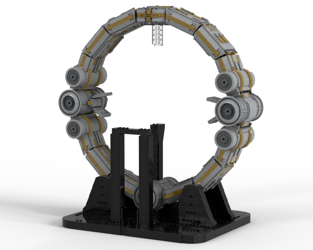 Lego Eye of Sion with Display Stand for Thrawn's Chimaera MOD for 75394