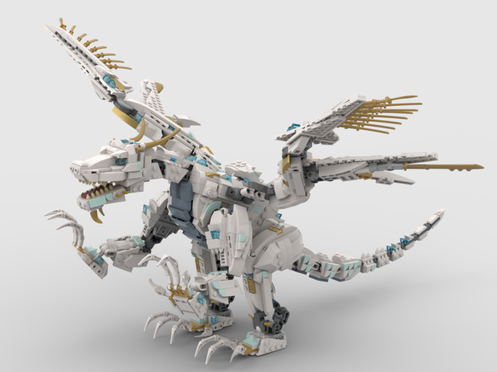 Lego Large Ice Dragon