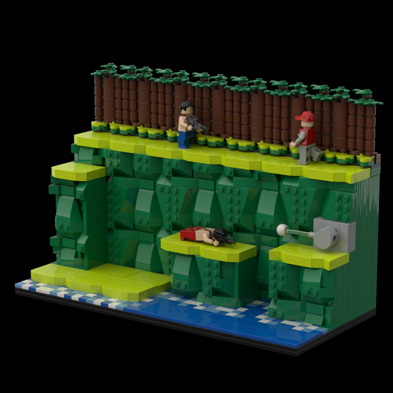 Lego Contra Diorama