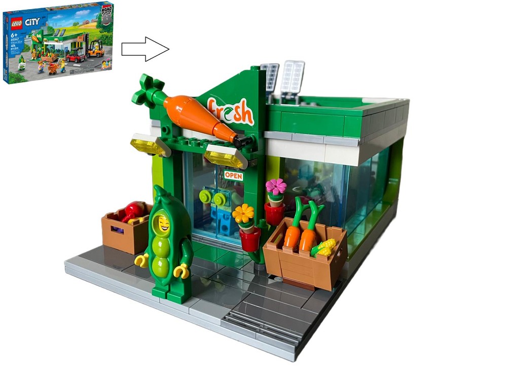 Lego 60347 Grocery Store Alternate build