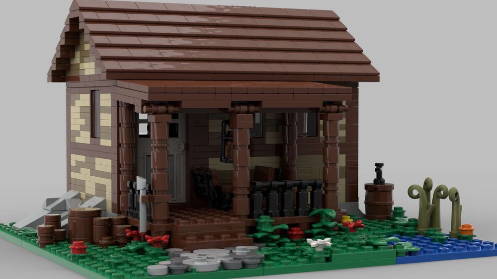 Lego Small Cabin Moc