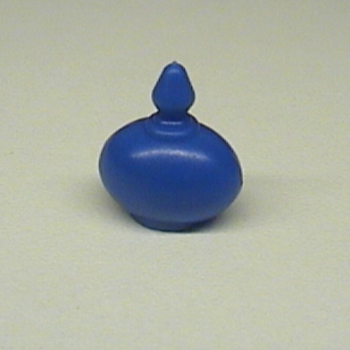 Lego Belville / Scala, Equipment, Bottle Perfume with Oval Base / Blue