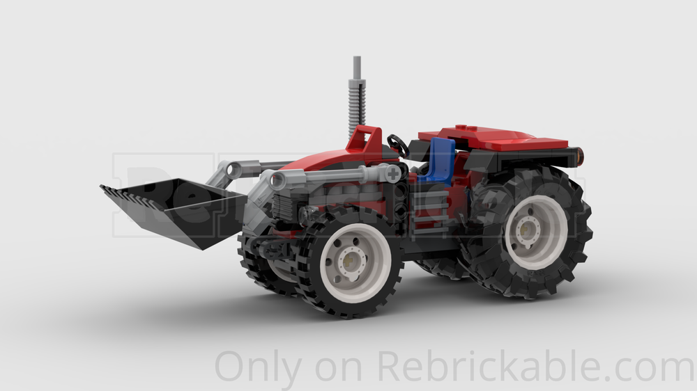 Lego City tractor revised