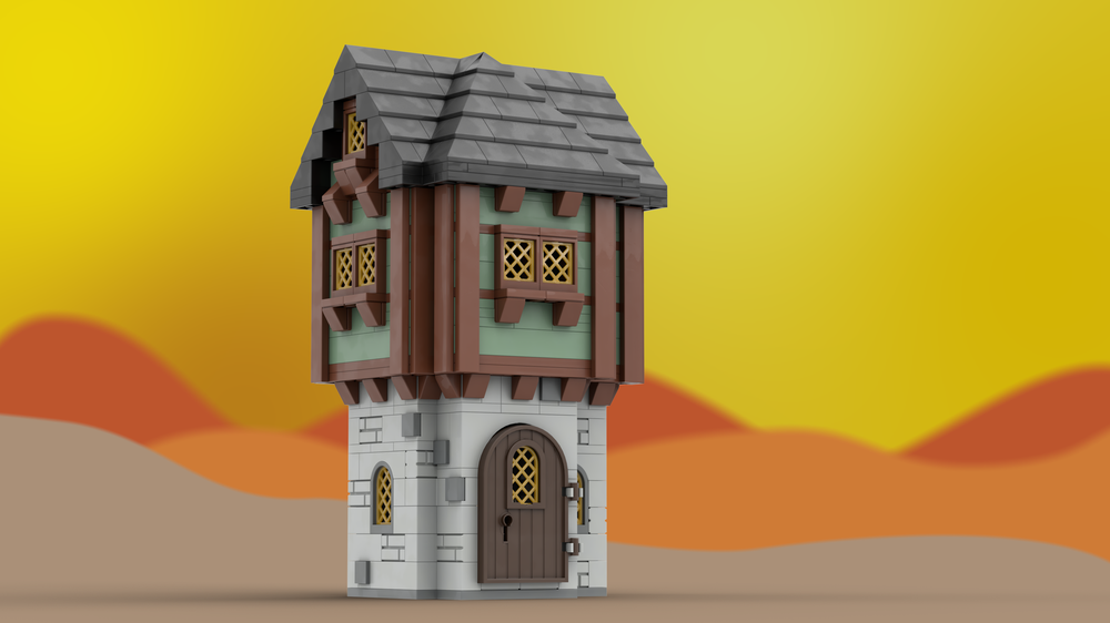 Lego Mini Green Medieval Manor
