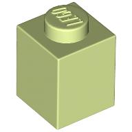 Lego Brick 1 x 1 / Yellowish Green