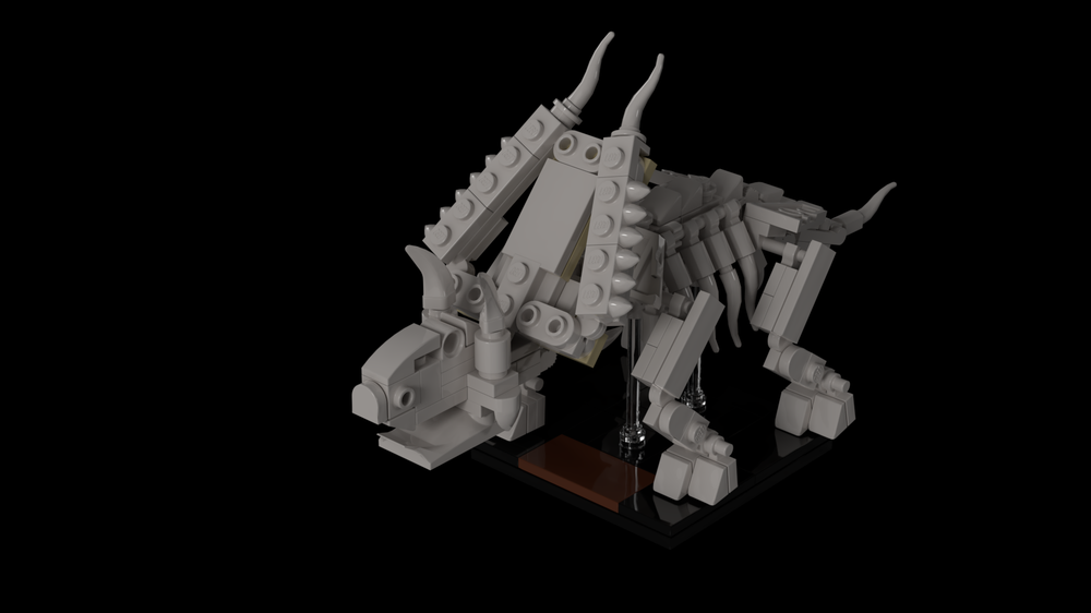 Lego Diabloceratops fossil