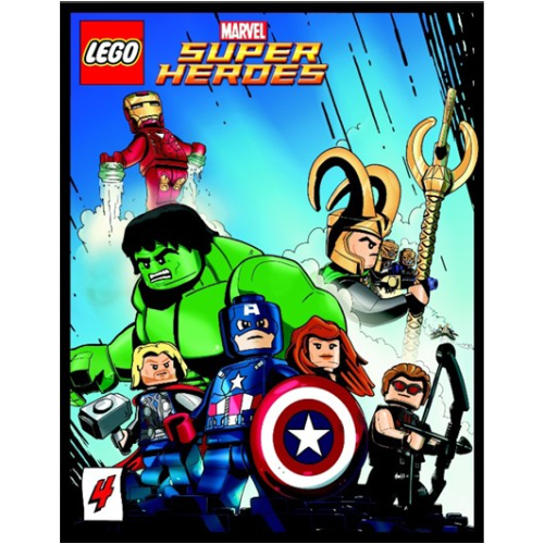 Lego Comic Book, Super Heroes, Marvel, Issue 4 (6013291 / 6013293) / [No Color/Any Color]