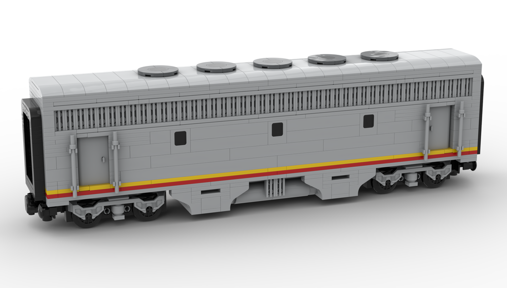 LEGO - Wagon - EMD F7 Santa Fe - MOC
