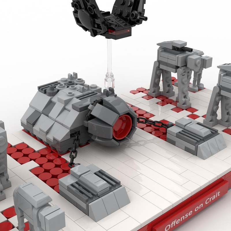 Lego Star Wars - Offense on Crait