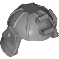 Lego Helmet Ninja, Samurai / Flat Silver